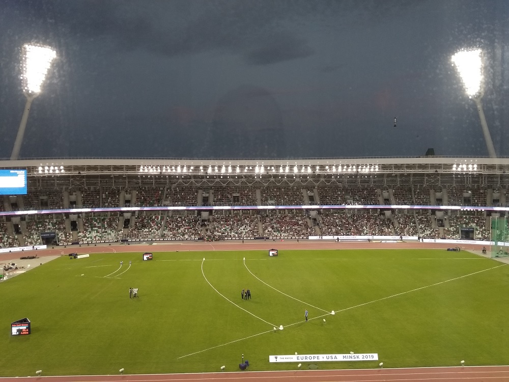DINAMO Stadium in Minsk, Belarus